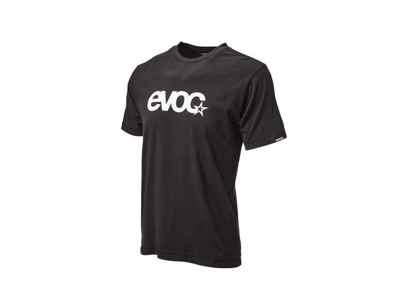 Evoc T-shirt Logo (2020 Redesign) Black click to zoom image