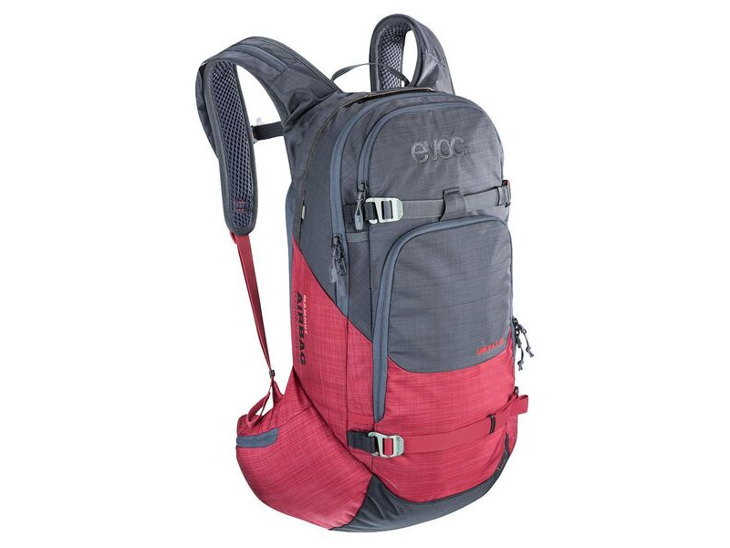 Evoc Line R.a.s. 20l Avalanche Backpack Heather Carbon Grey/Heather Ruby 20 Litre click to zoom image