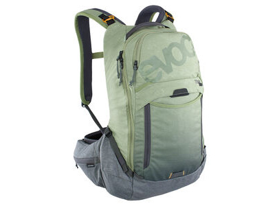 Evoc Evoc Trail Pro Protector Backpack 16l Light Olive/Carbon Grey