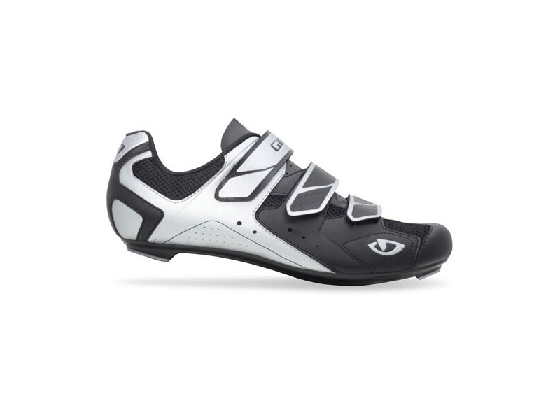 Giro Treble Road Cycling Shoes - Black/Silver click to zoom image