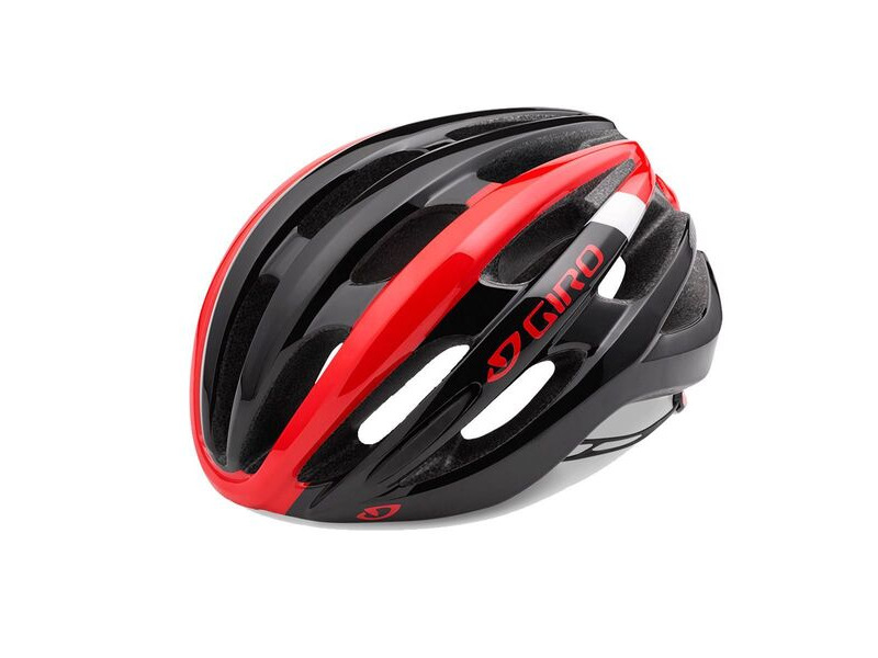 Giro Foray Road Helmet Bright Red/Black click to zoom image