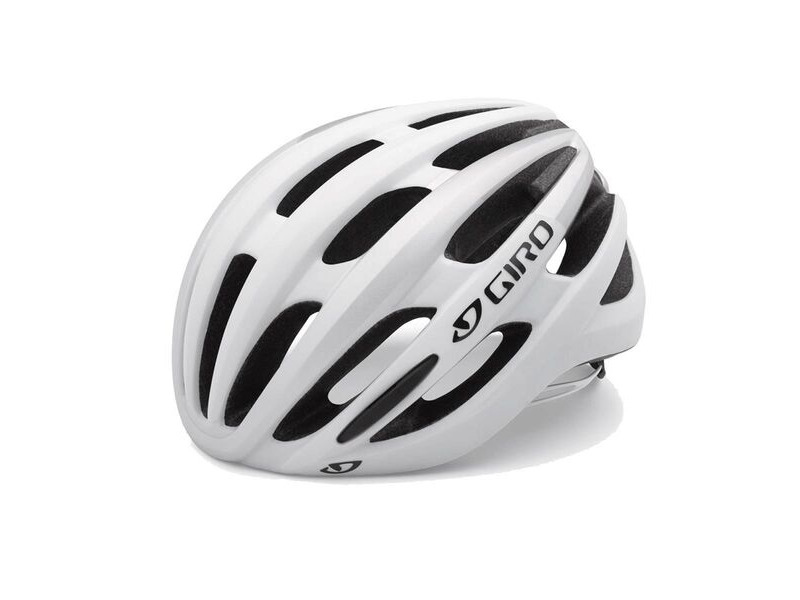 Giro Foray Road Helmet Matt White/Silver click to zoom image