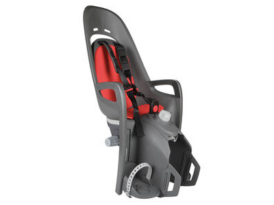 Hamax Zenith Relax Child Bike Seat Pannier Rack Version Grey/Red