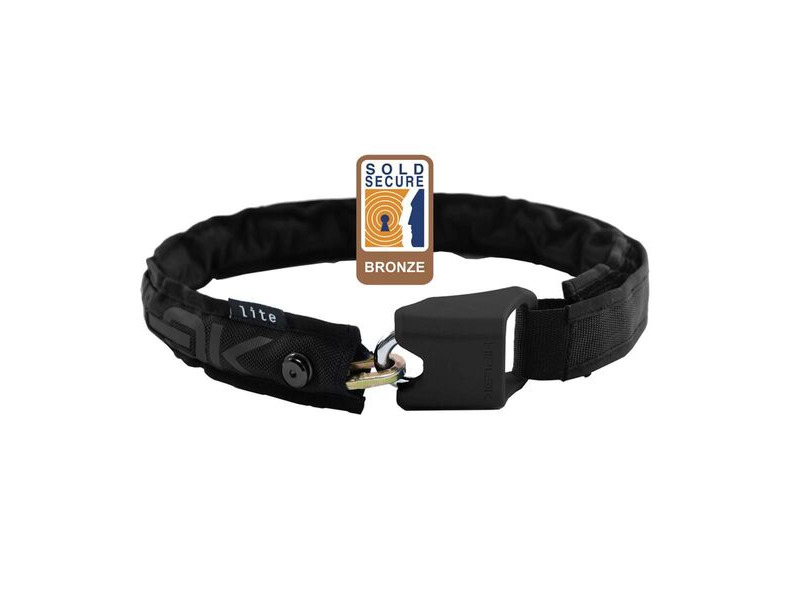 Hiplok Lite Wearable Chain Lock 6mm X 75cm - Waist 24-44 Inches (Bronze Sold Secure) click to zoom image
