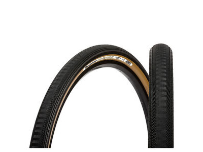 Panaracer Gravelking Semi Slick Tlc Folding Tyre Black/Brown 700x43c