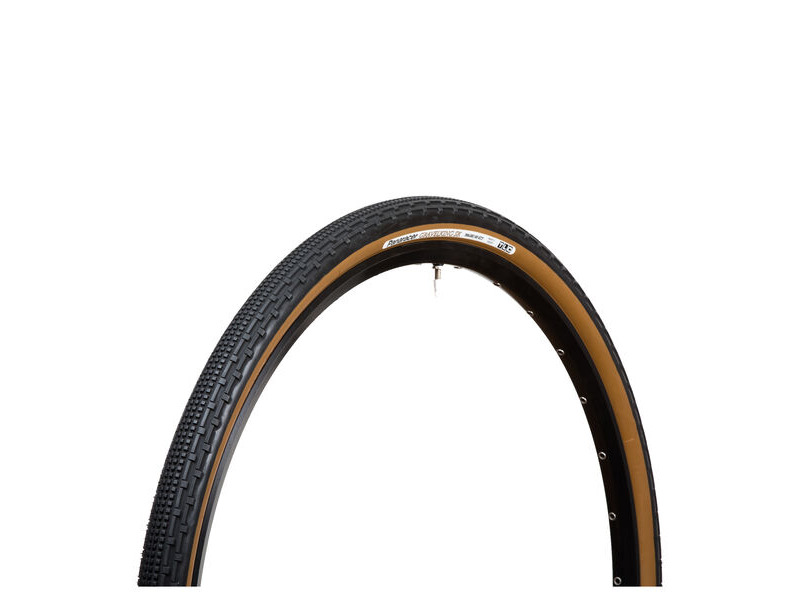 Panaracer Gravelking Sk Tlc Folding Tyre 2019: Black/Brown 27.5x1.75"" click to zoom image