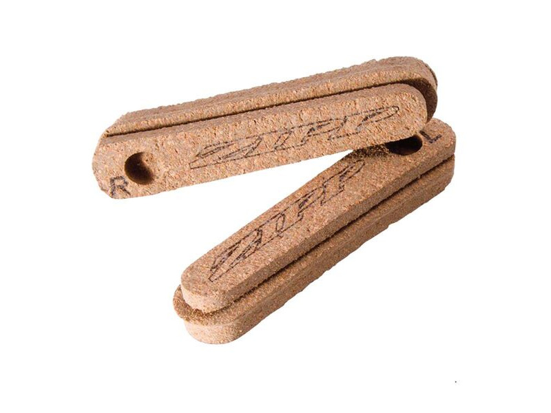 Zipp Tangente Cork Composite Brake Pad Inserts For Carbon Rims - 1 Pair Sram/Shimano click to zoom image