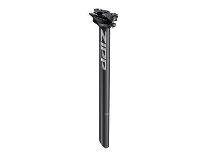 Zipp Seatpost Service Course 350mm Length 0mm Setback B2 Blast Black With Etched Logo