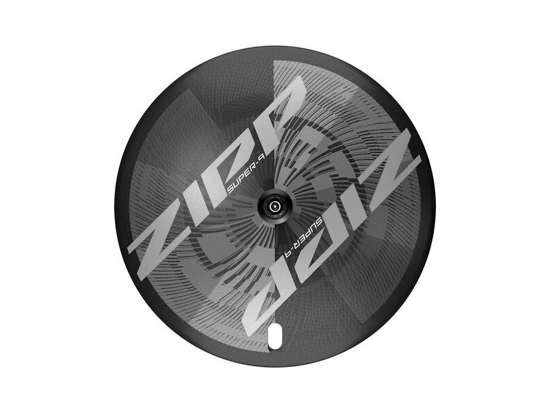 Zipp Super-9 Carbon Disc Wheel Tubeless Disc Brake Center Locking 700c Rear Sram 10/11sp 12x142mm Standard Graphic A1 Black 700c click to zoom image