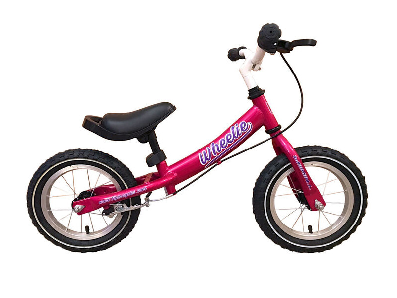 Tiger Wheelie Balance Kids Toddler Bike - Pink click to zoom image