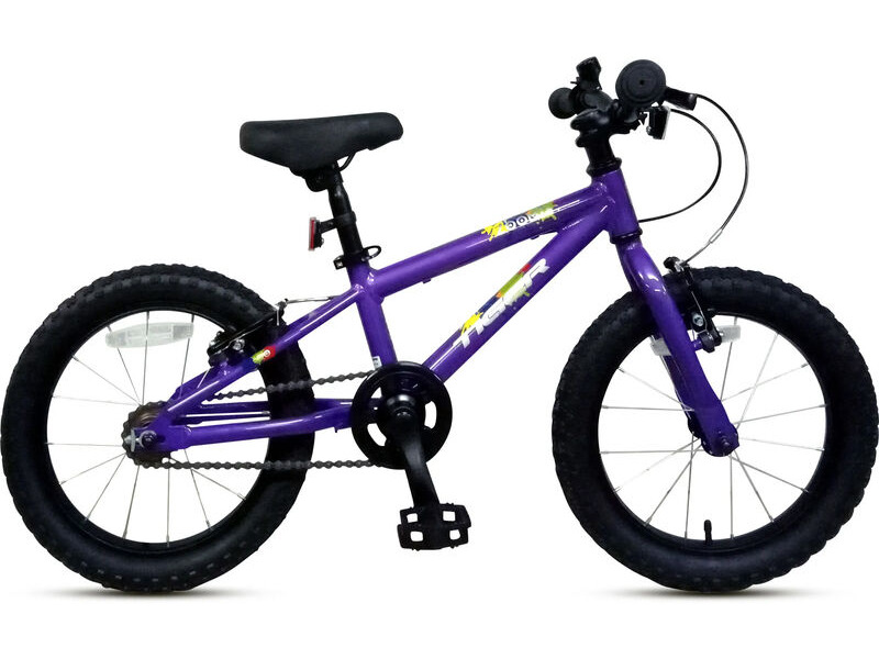 Tiger Zoom 18" Kids Bike Purple click to zoom image