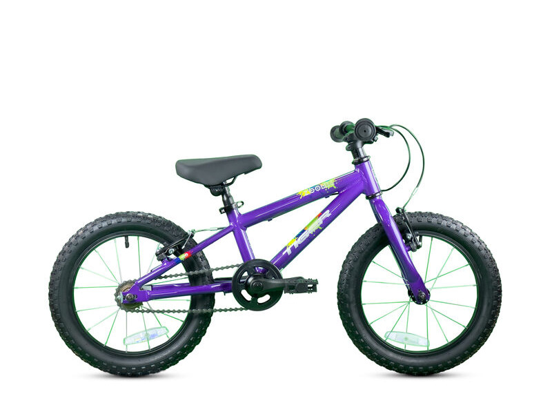 Tiger Zoom 16" Kids Bike Purple click to zoom image