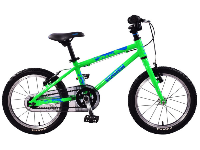 Squish 16" Kids Bike Green click to zoom image