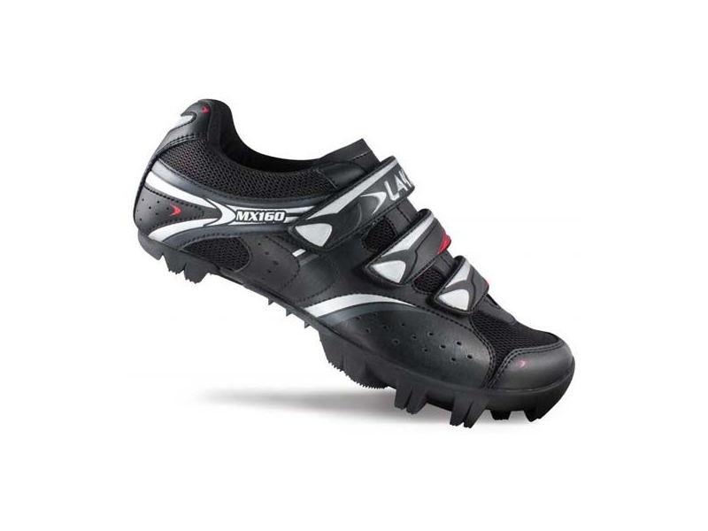 Lake MX160-W Ladies MTB Shoes - Black/Silver click to zoom image