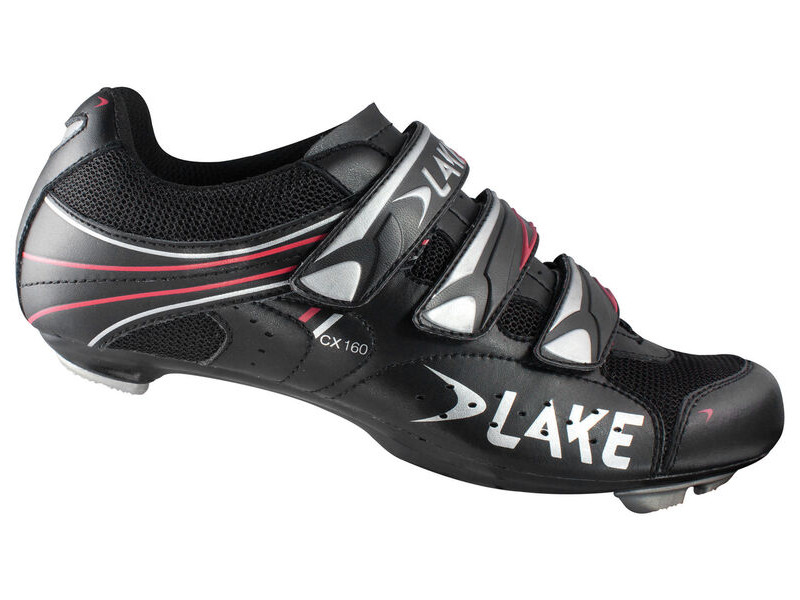 Lake CX160 Road Shoes - Black click to zoom image