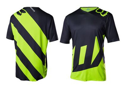 Fox Racing Attack Short Sleeve Jersey - Flo Yellow