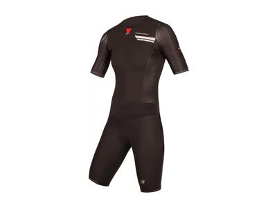 Endura QDC Drag2Zero Short Sleeve Tri Suit Lite Black